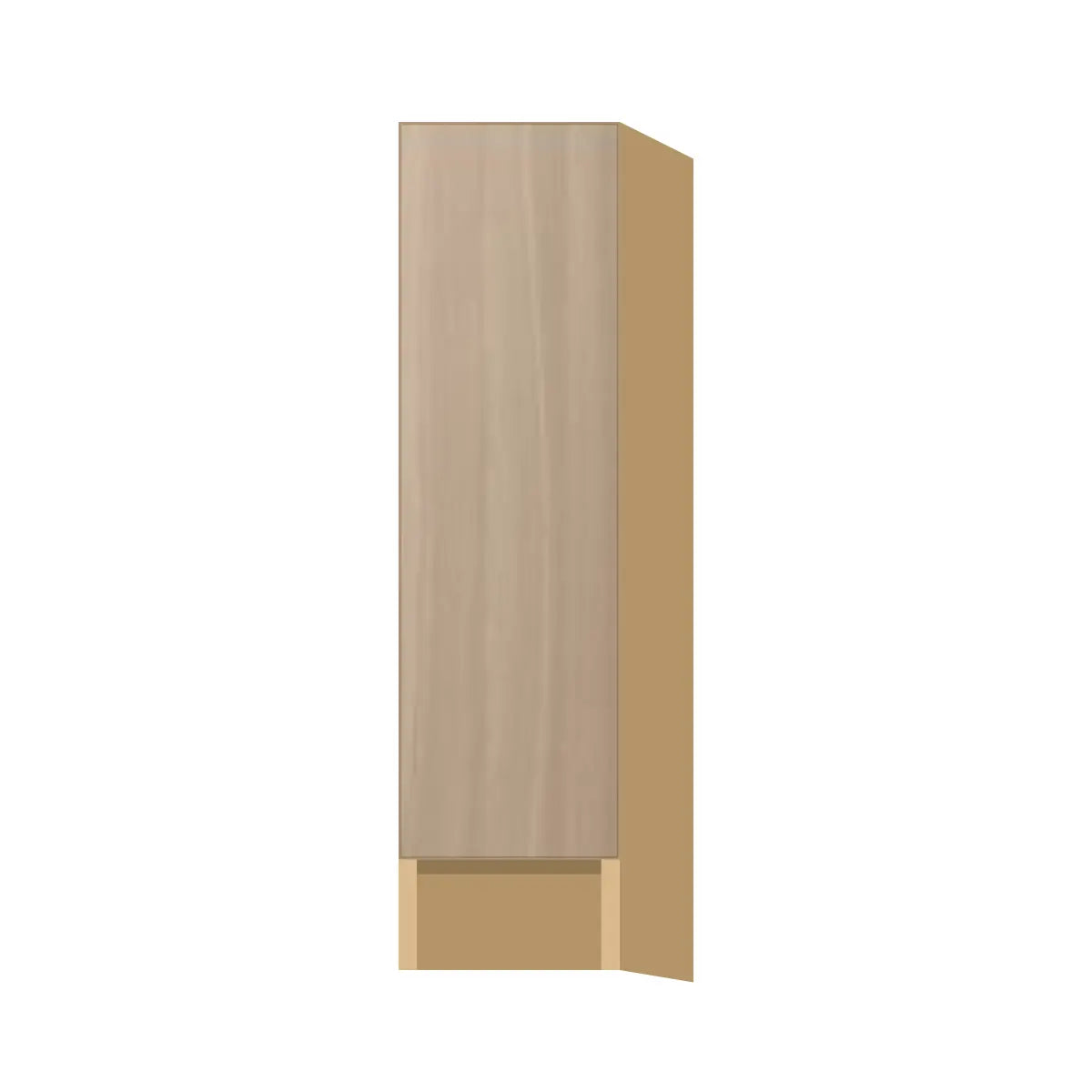 Contemporary spice pull-out base cabinet, Vanilla Oak door, P-Box (Prestige)