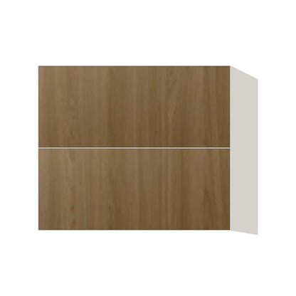 Contemporary floating vanity drawer base cabinet, Barcelona Dark Oak door, L-Box (Luxury)
