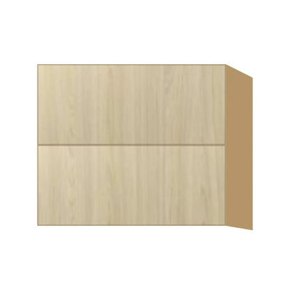 Contemporary floating vanity drawer base cabinet, Barcelona Light Oak door, P-Box (Prestige)