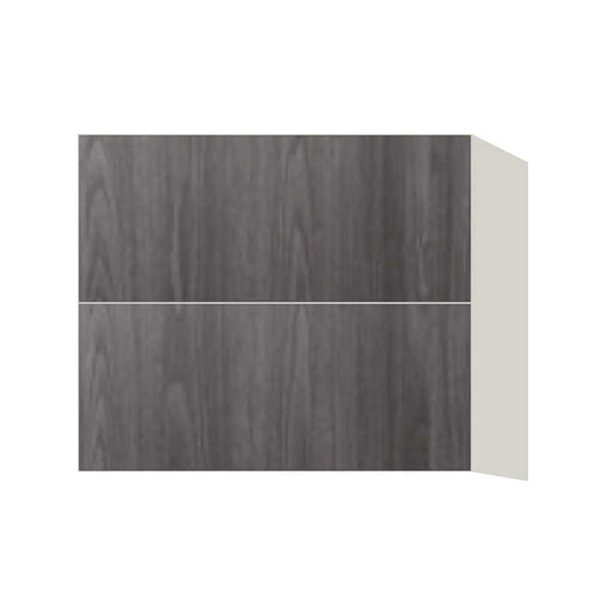 Contemporary floating vanity drawer base cabinet, Indian Light Walnut door, L-Box (Luxury)