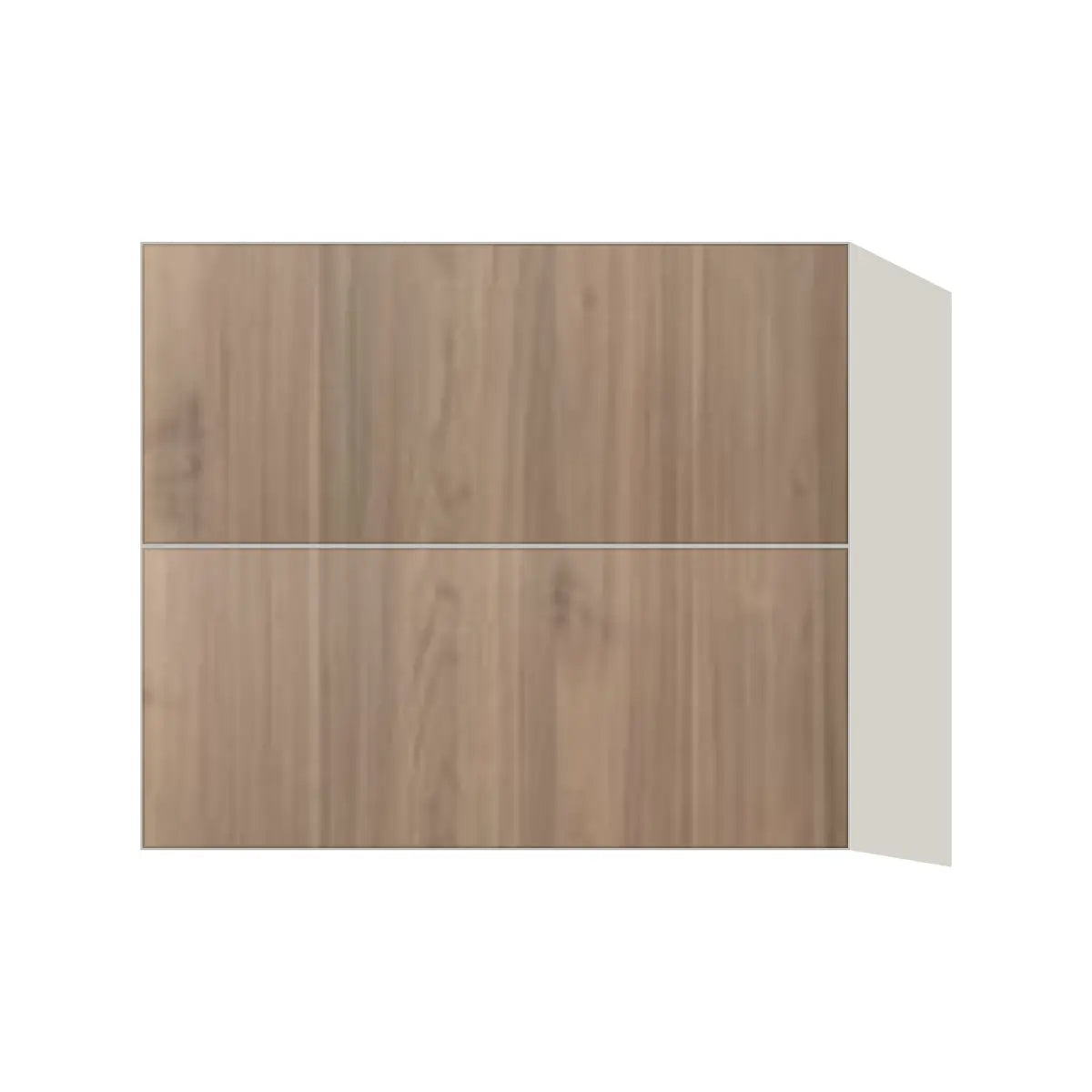 Contemporary floating vanity drawer base cabinet, Moonnut door, L-Box (Luxury)