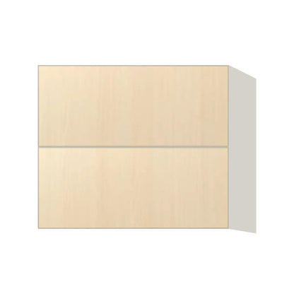 Contemporary floating vanity drawer base cabinet, Riva Oak door, L-Box (Luxury)