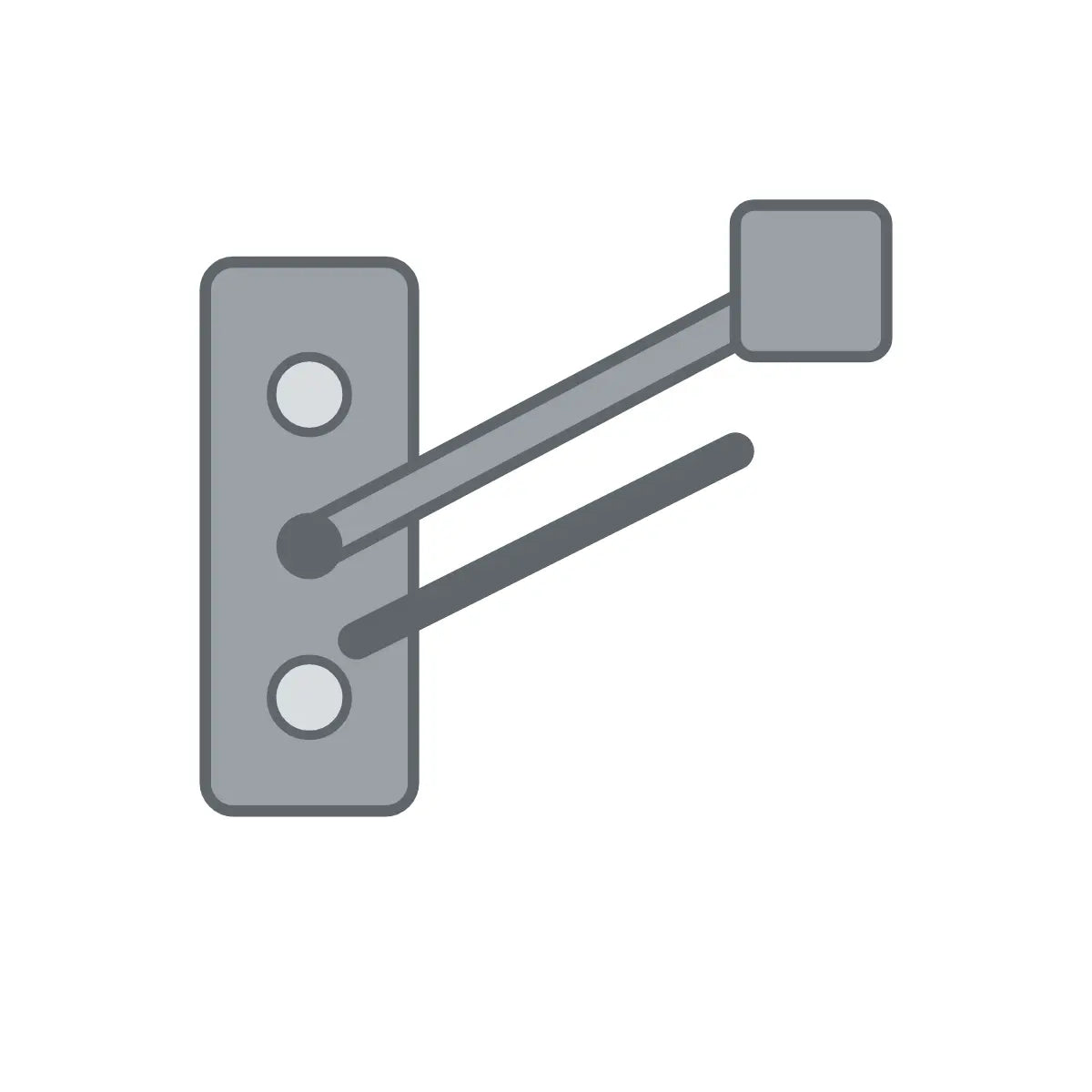 Contemporary lift-up hardware, P-Box (Prestige)