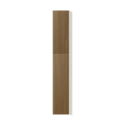 Contemporary pantry cabinet, Barcelona Dark Oak door, L-Box (Luxury)