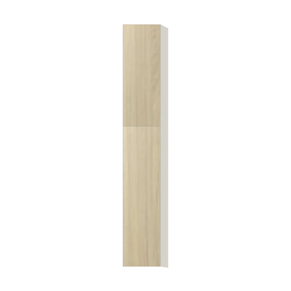 Contemporary pantry cabinet, Barcelona Light Oak door, L-Box (Luxury)