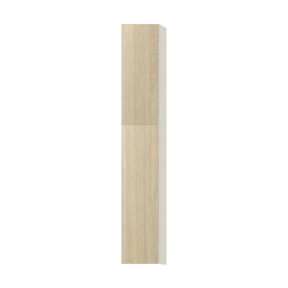 Contemporary pantry cabinet, Barcelona Light Oak door, L-Box (Luxury)