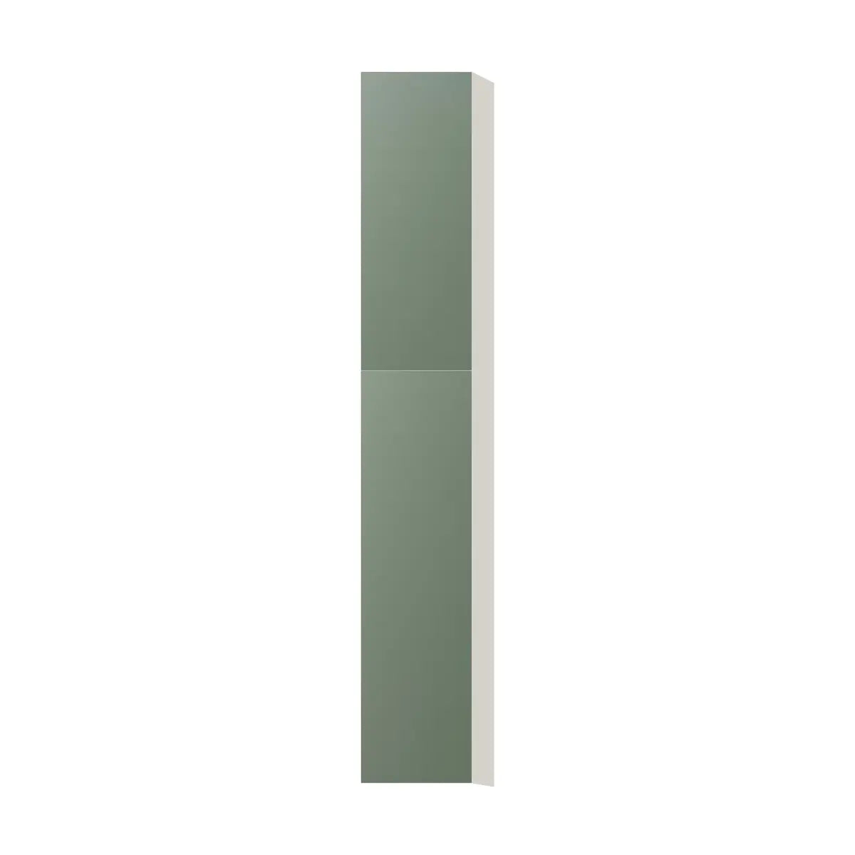Contemporary pantry cabinet, Bean Paste Green door, L-Box (Luxury)