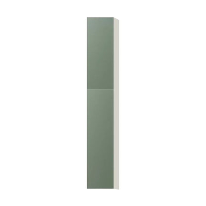 Contemporary pantry cabinet, Bean Paste Green door, L-Box (Luxury)