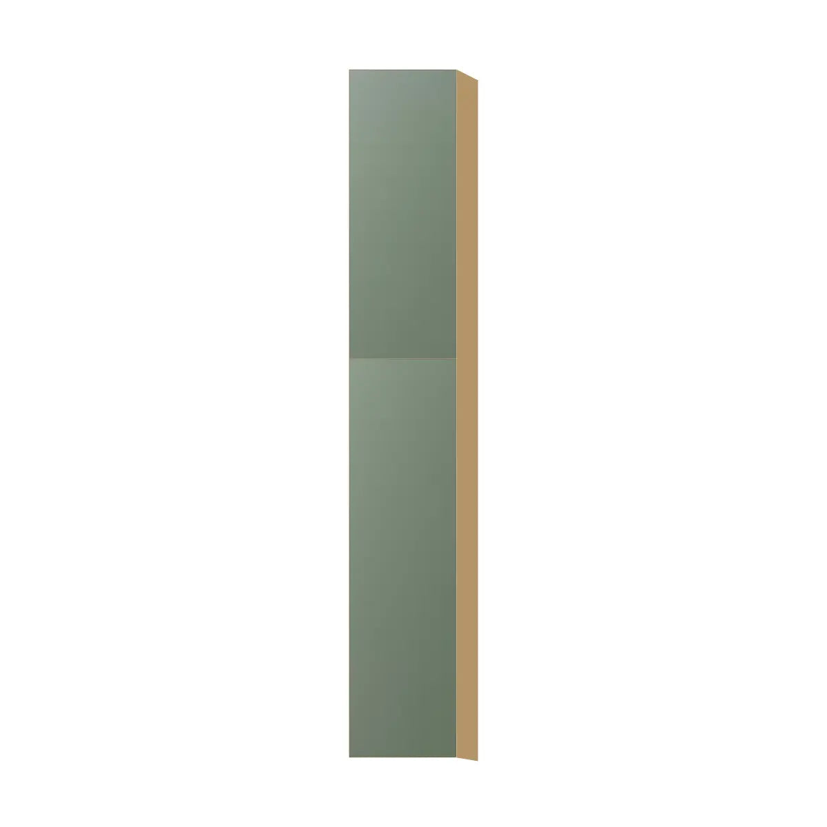 Contemporary pantry cabinet, Bean Paste Green door, P-Box (Prestige)