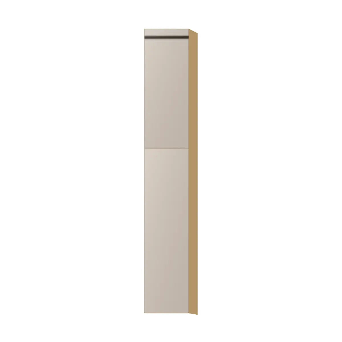 Contemporary pantry cabinet, Cashmere Gray door, P-Box (Prestige)