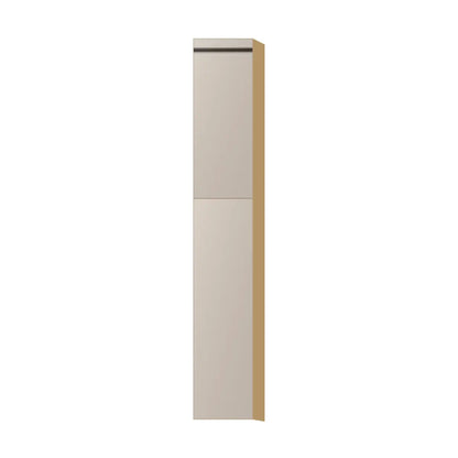 Contemporary pantry cabinet, Cashmere Gray door, P-Box (Prestige)