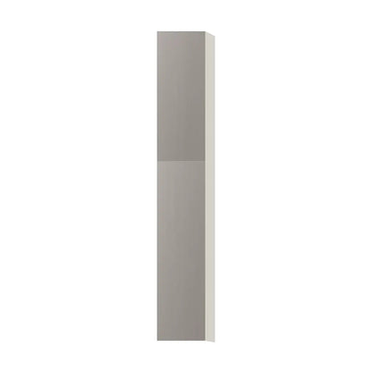 Contemporary pantry cabinet, Fog Oak door, L-Box (Luxury)