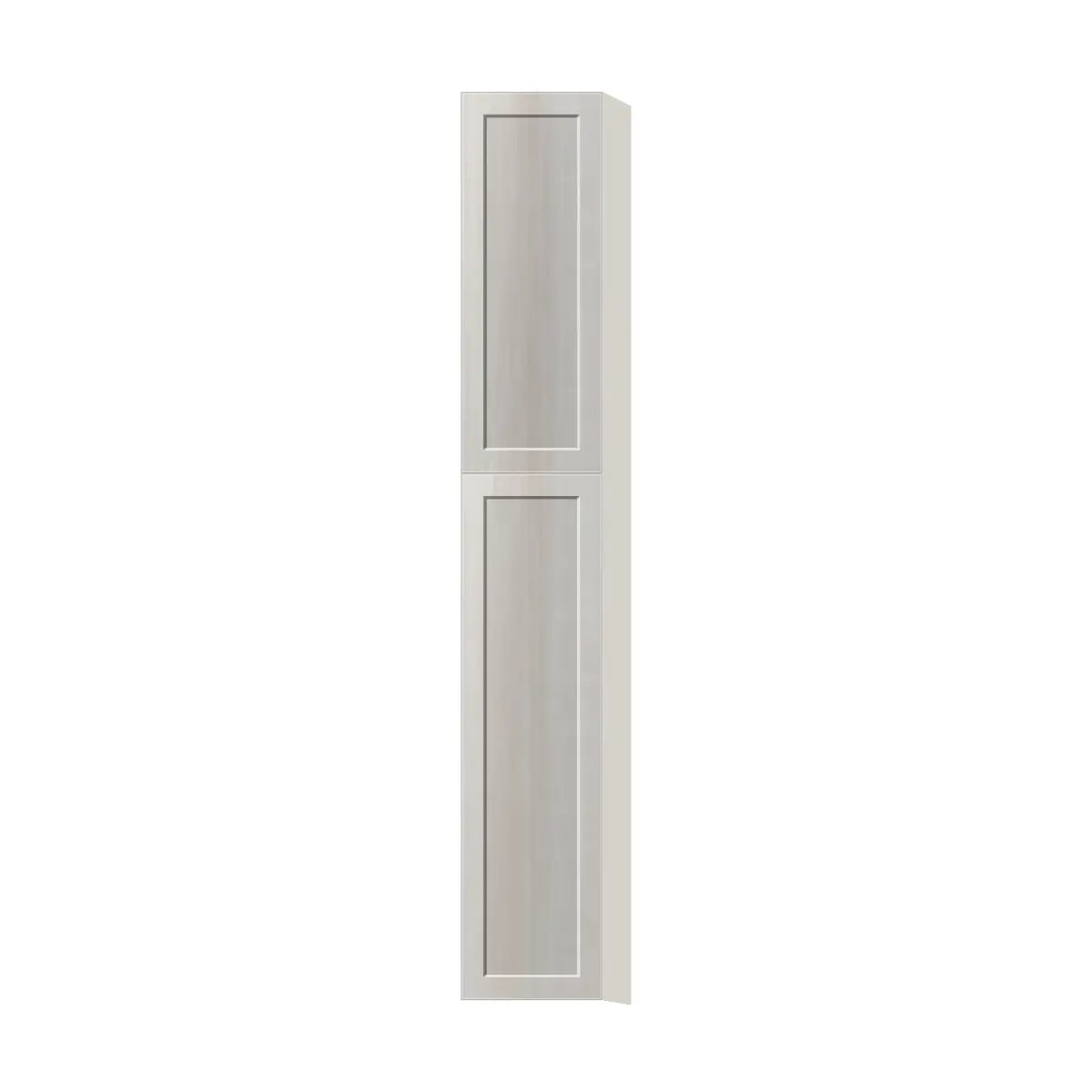 Contemporary pantry cabinet, Genesis Sliced Oak door, L-Box (Luxury)