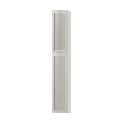 Contemporary pantry cabinet, Genesis Sliced Oak door, L-Box (Luxury)
