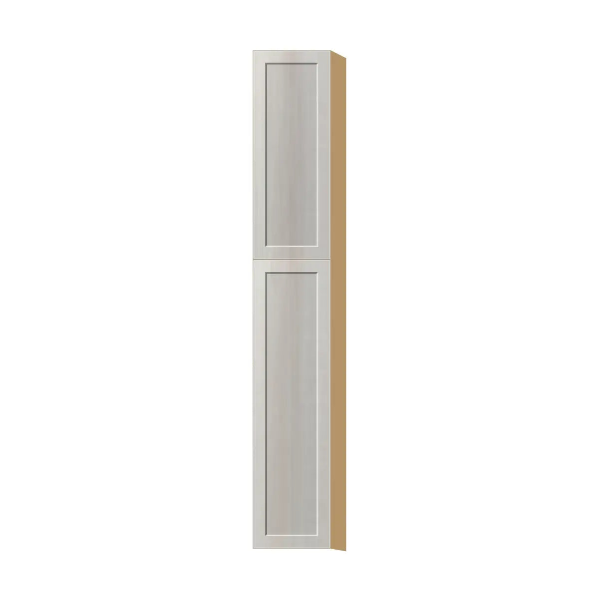 Contemporary pantry cabinet, Genesis Sliced Oak door, P-Box (Prestige)