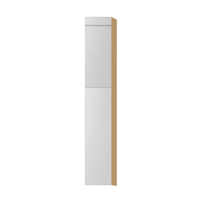 Contemporary pantry cabinet, Glossy White door, P-Box (Prestige)