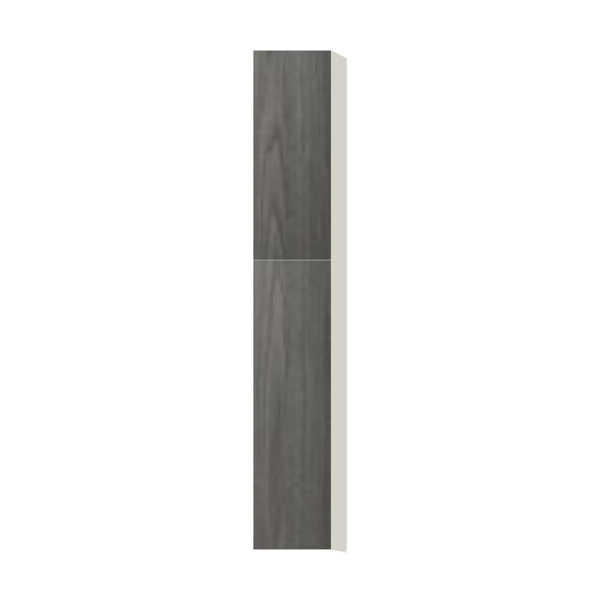 Contemporary pantry cabinet, Indian Light Walnut door, L-Box (Luxury)