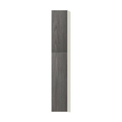 Contemporary pantry cabinet, Indian Light Walnut door, L-Box (Luxury)