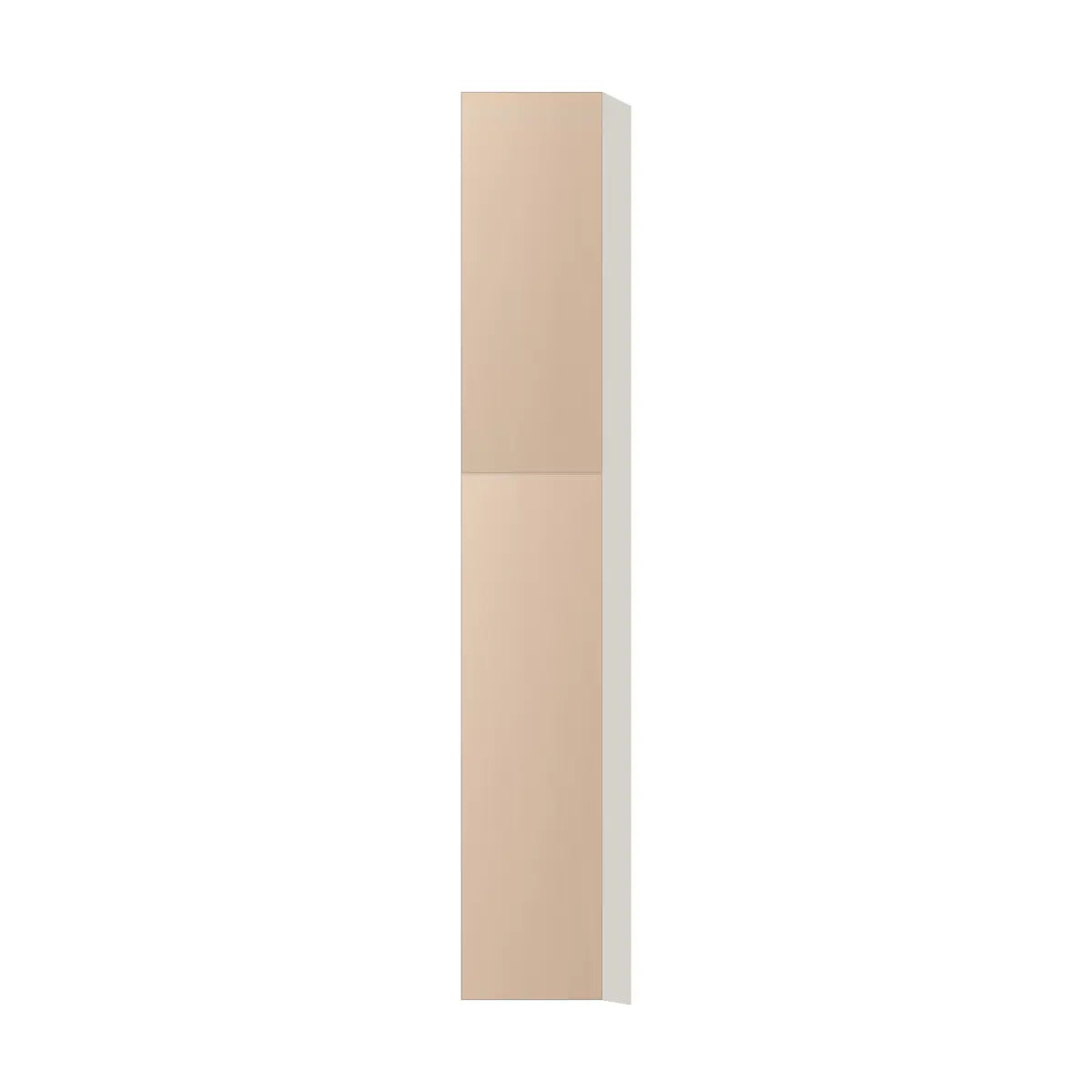 Contemporary pantry cabinet, Maine Oak door, L-Box (Luxury)