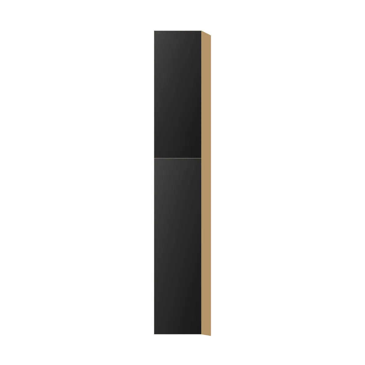 Contemporary pantry cabinet, Matte Black door, P-Box (Prestige)