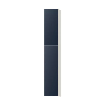 Contemporary pantry cabinet, Matte Blue door, L-Box (Luxury)