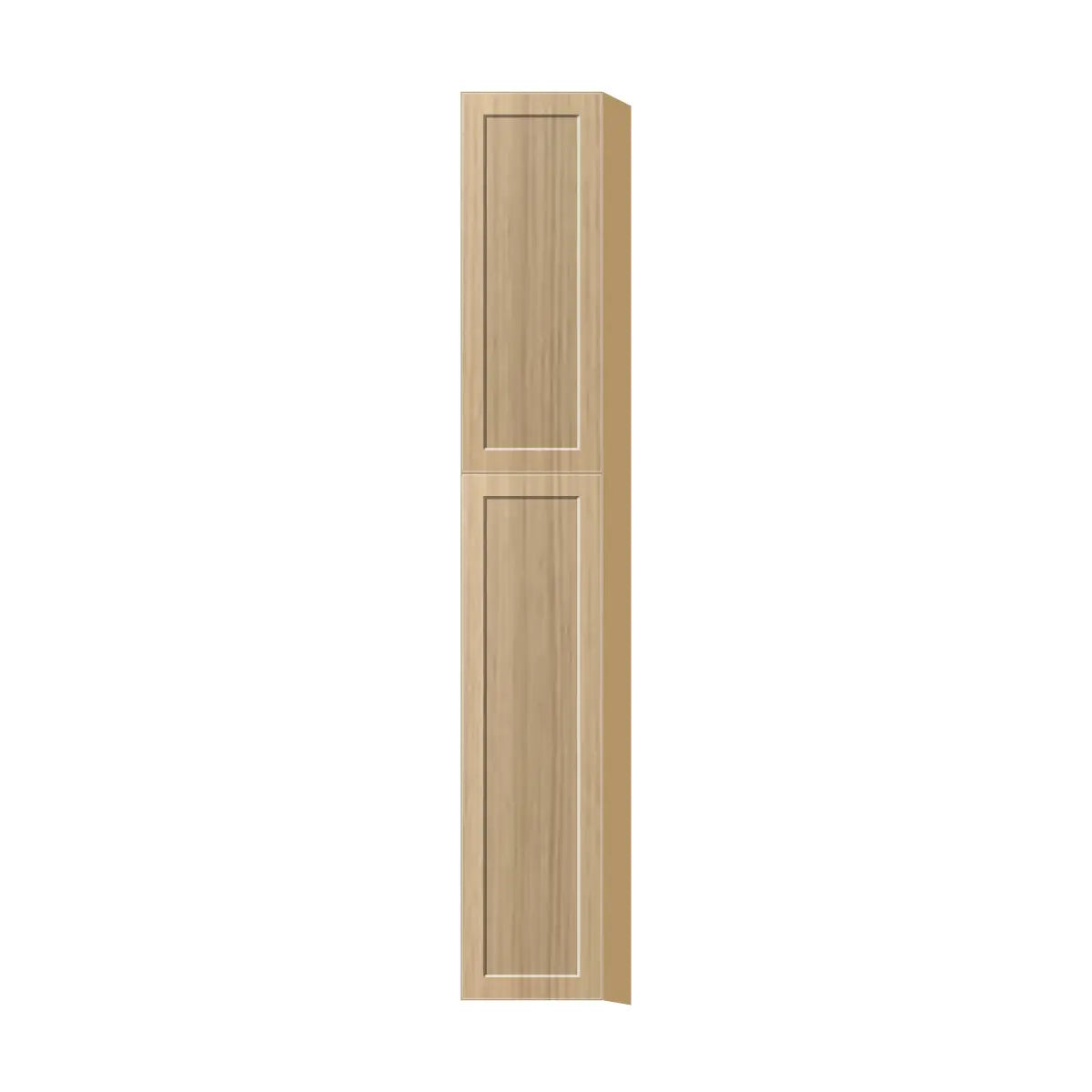 Contemporary pantry cabinet, Modern Oak Shaker door, P-Box (Prestige)