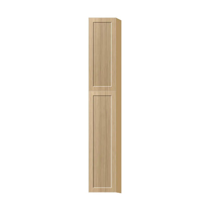 Contemporary pantry cabinet, Modern Oak Shaker door, P-Box (Prestige)
