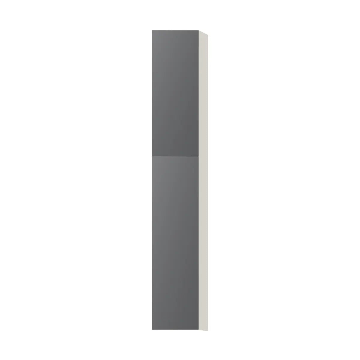 Contemporary pantry cabinet, Prime Matte Grey door, L-Box (Luxury)