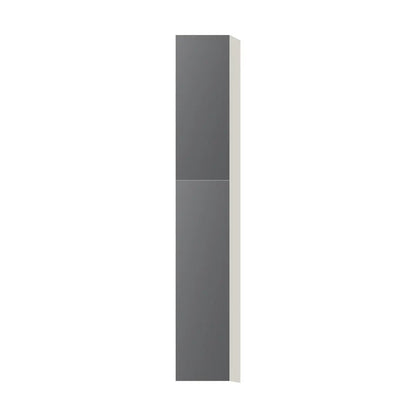 Contemporary pantry cabinet, Prime Matte Grey door, L-Box (Luxury)
