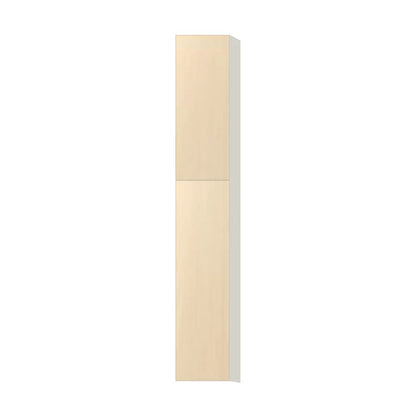 Contemporary pantry cabinet, Riva Oak door, L-Box (Luxury)