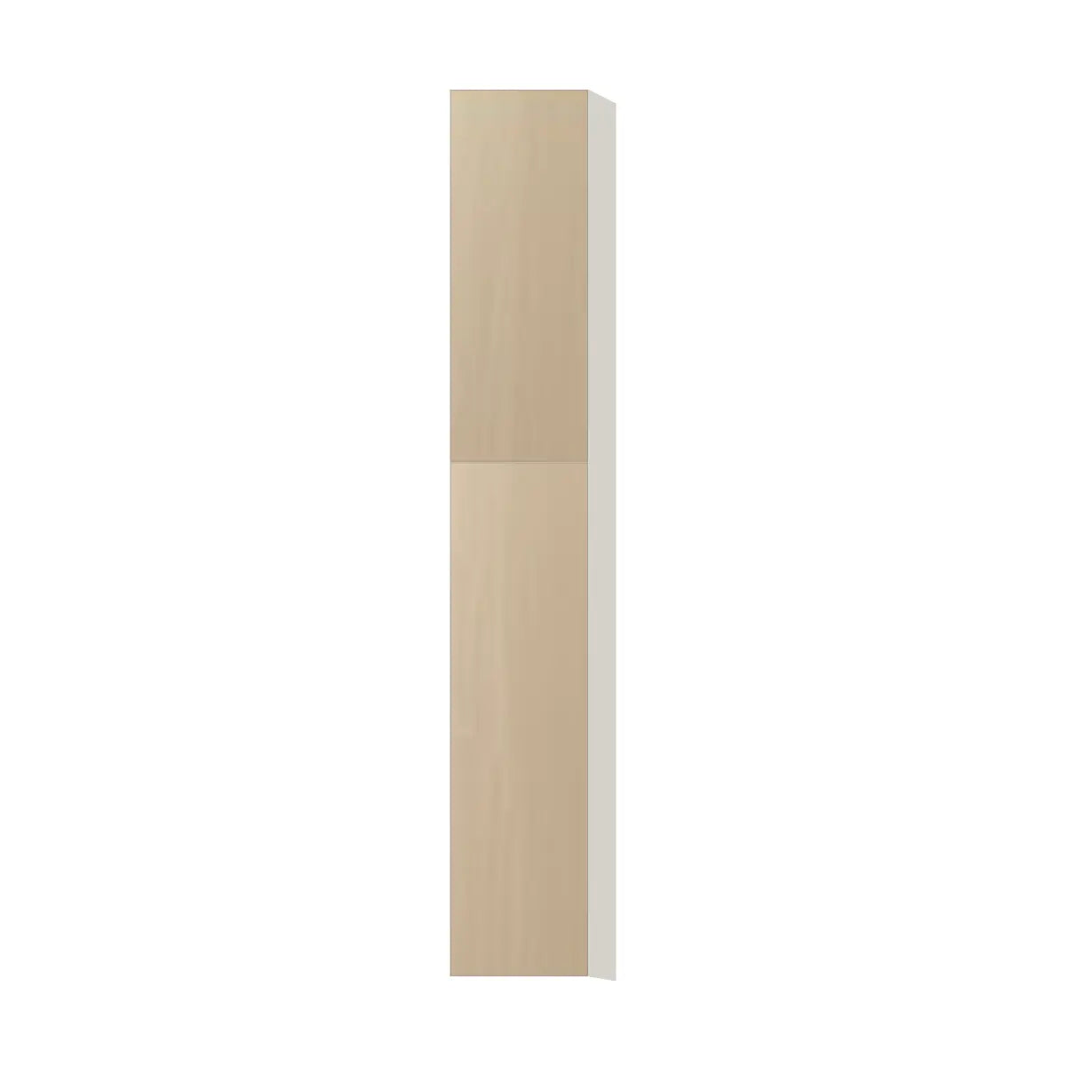 Contemporary pantry cabinet, Swiss Walnut door, L-Box (Luxury)