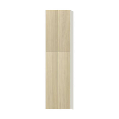 Contemporary pantry cabinet, Barcelona Light Oak door, L-Box (Luxury)