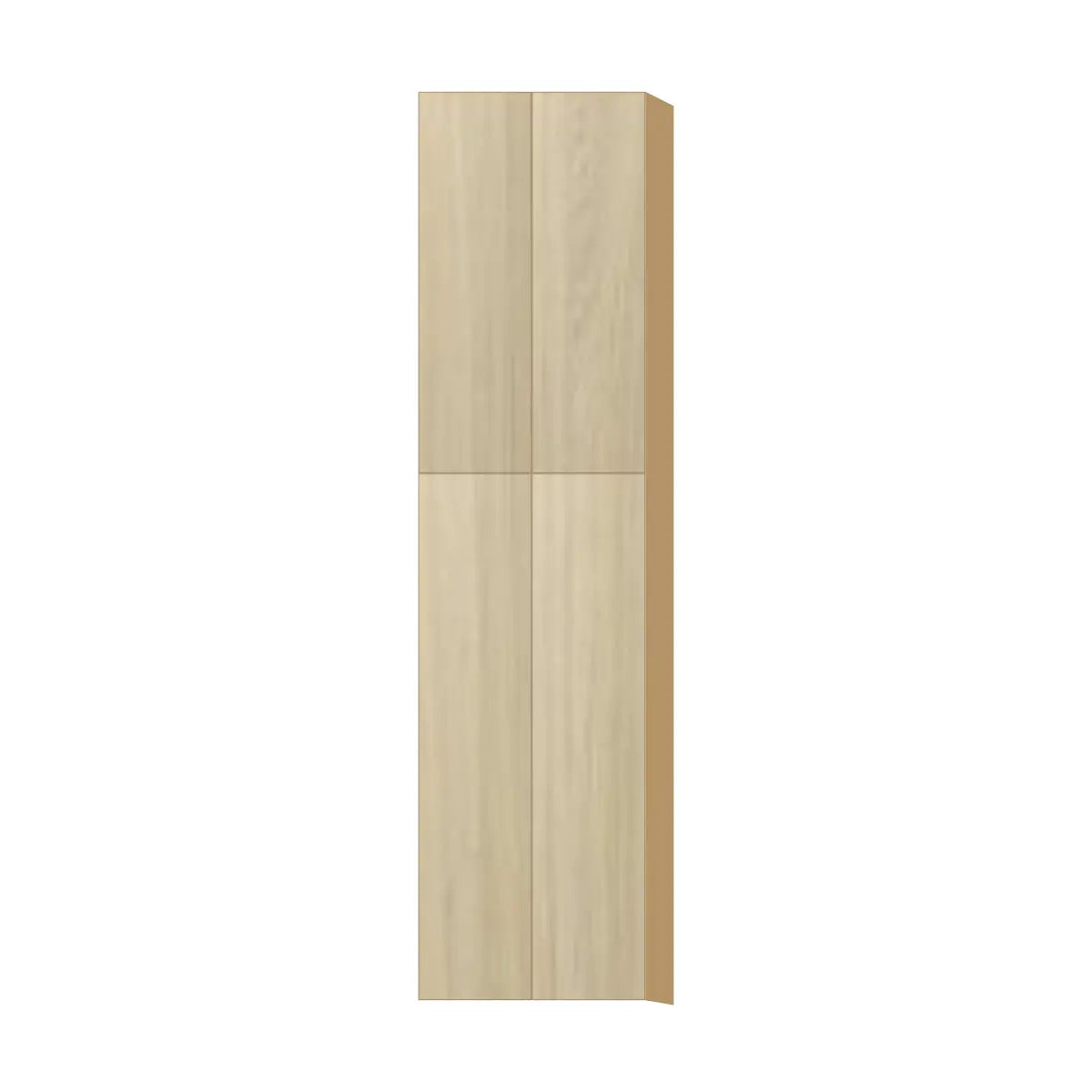 Contemporary pantry cabinet, Barcelona Light Oak door, P-Box (Prestige)