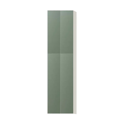 Contemporary pantry cabinet, Bean Paste Green door, L-Box (Luxury)
