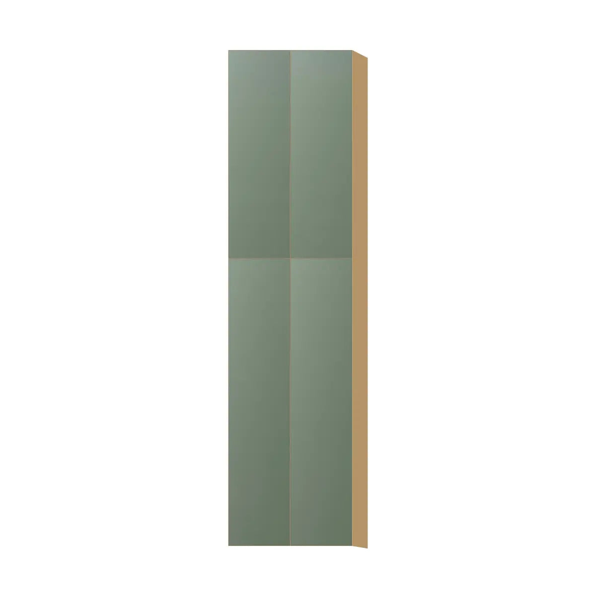 Contemporary pantry cabinet, Bean Paste Green door, P-Box (Prestige)