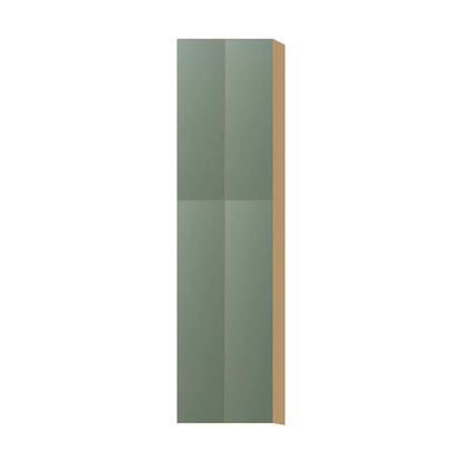 Contemporary pantry cabinet, Bean Paste Green door, P-Box (Prestige)