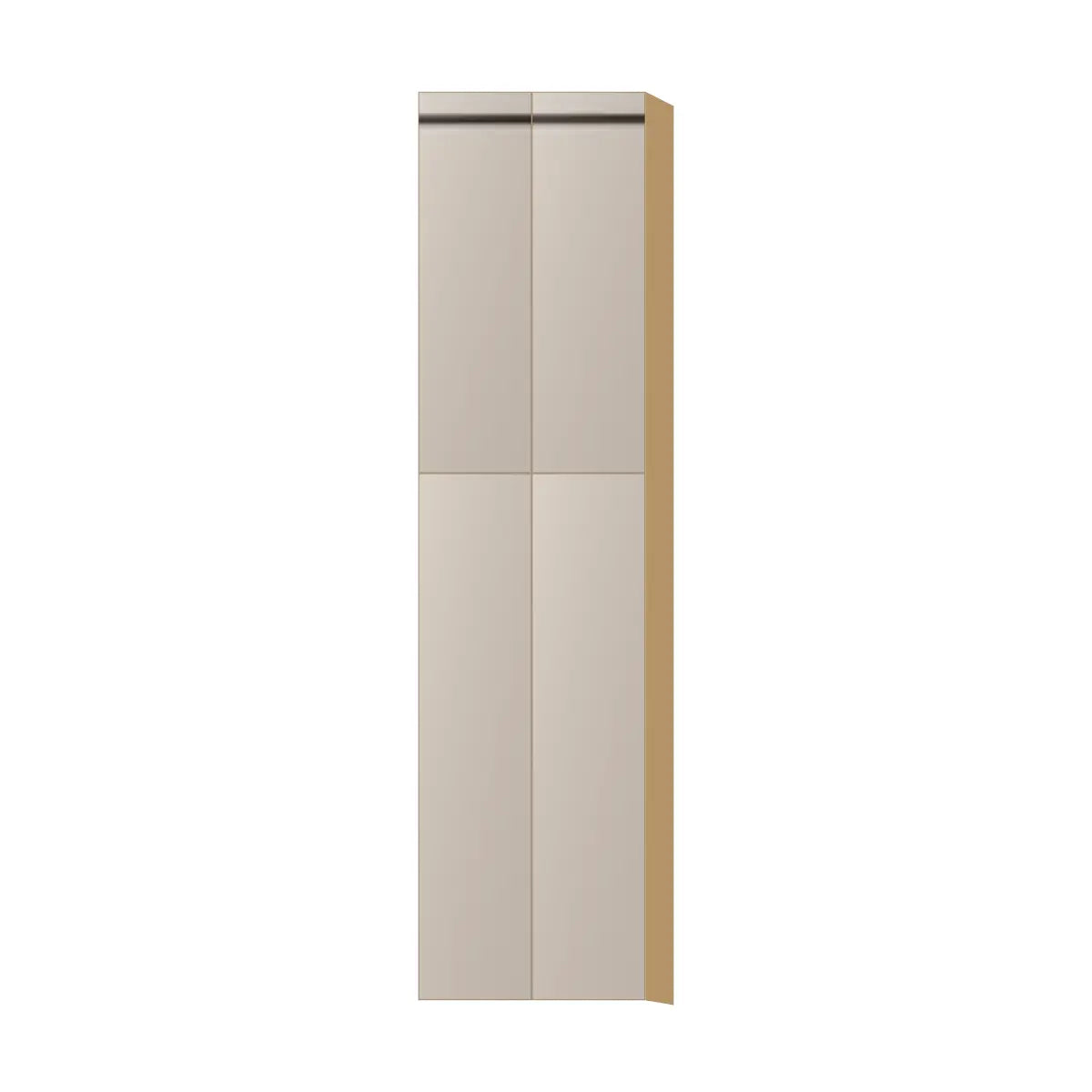 Contemporary pantry cabinet, Cashmere Gray door, P-Box (Prestige)