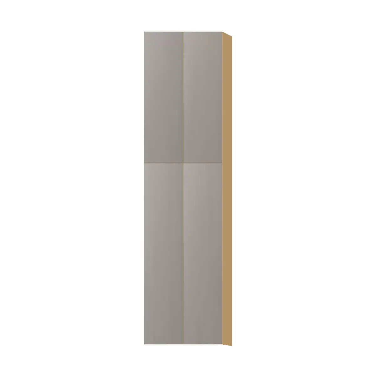 Contemporary pantry cabinet, Fog Oak door, P-Box (Prestige)