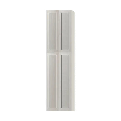 Contemporary pantry cabinet, Genesis Sliced Oak door, L-Box (Luxury)