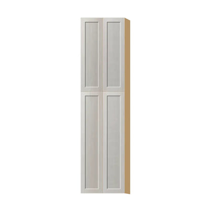 Contemporary pantry cabinet, Genesis Sliced Oak door, P-Box (Prestige)