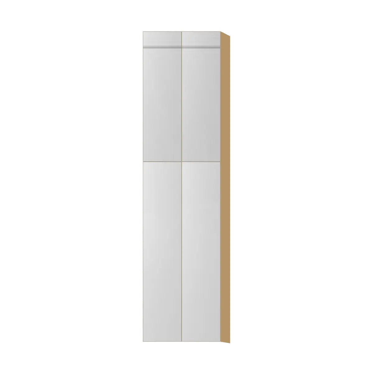 Contemporary pantry cabinet, Glossy White door, P-Box (Prestige)