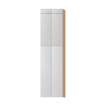 Contemporary pantry cabinet, Glossy White door, P-Box (Prestige)