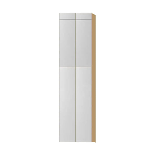 Contemporary pantry cabinet, Glossy White door, P-Box (Prestige)