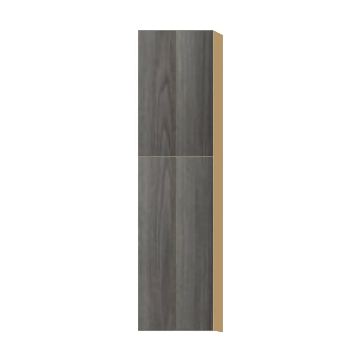 Contemporary pantry cabinet, Indian Light Walnut door, P-Box (Prestige)