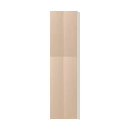 Contemporary pantry cabinet, Maine Oak door, L-Box (Luxury)