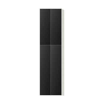 Contemporary pantry cabinet, Matte Black door, L-Box (Luxury)