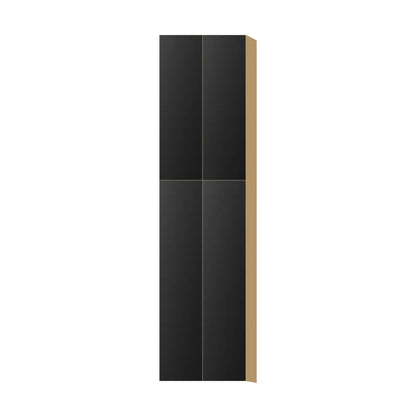 Contemporary pantry cabinet, Matte Black door, P-Box (Prestige)