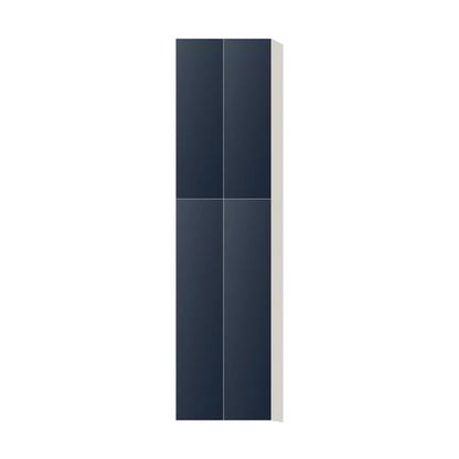 Contemporary pantry cabinet, Matte Blue door, L-Box (Luxury)