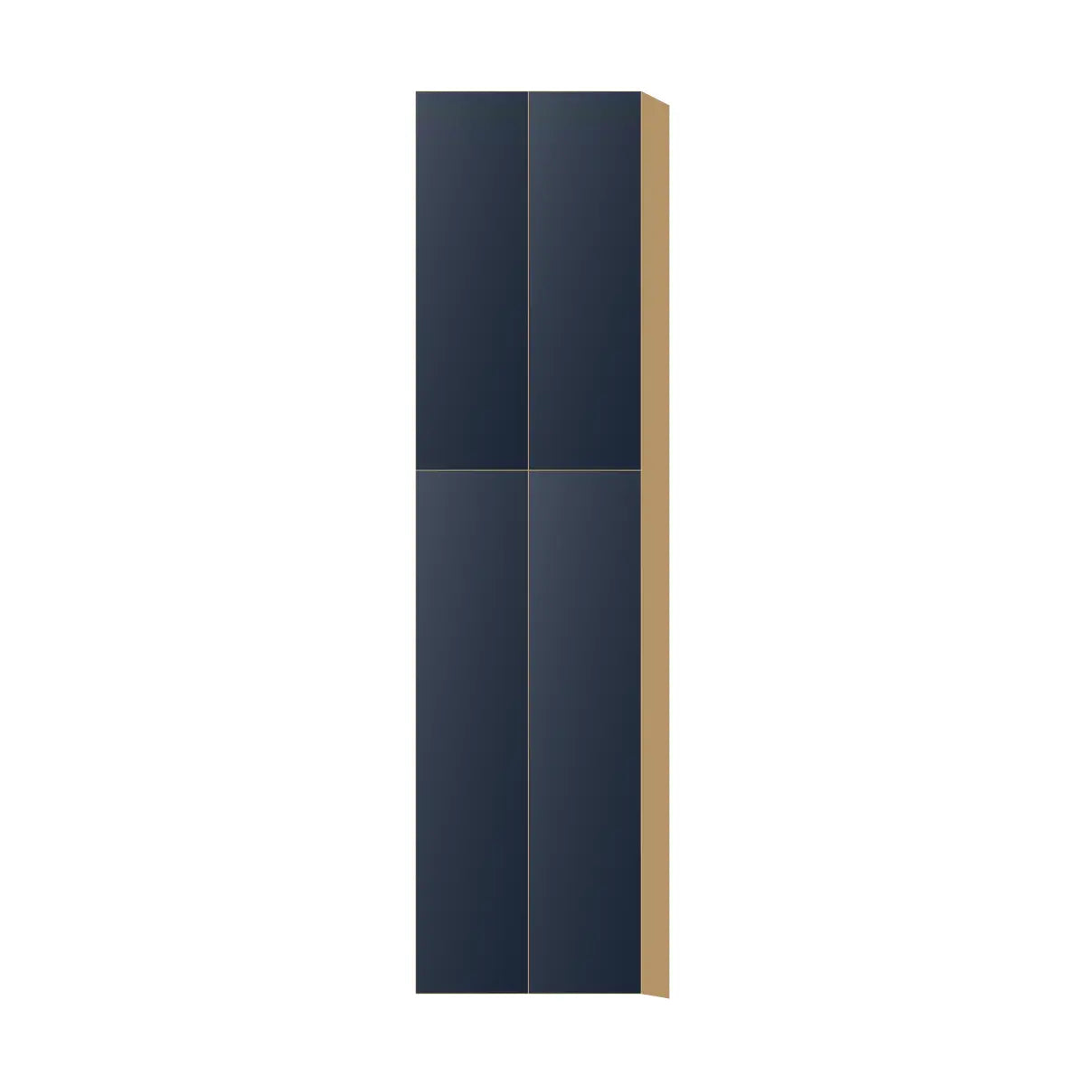 Contemporary pantry cabinet, Matte Blue door, P-Box (Prestige)
