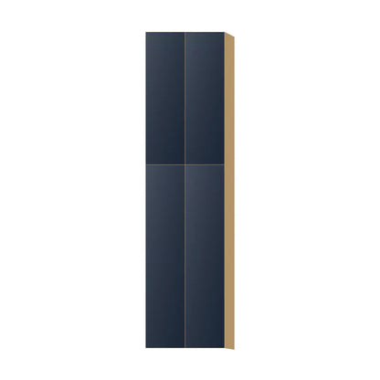 Contemporary pantry cabinet, Matte Blue door, P-Box (Prestige)